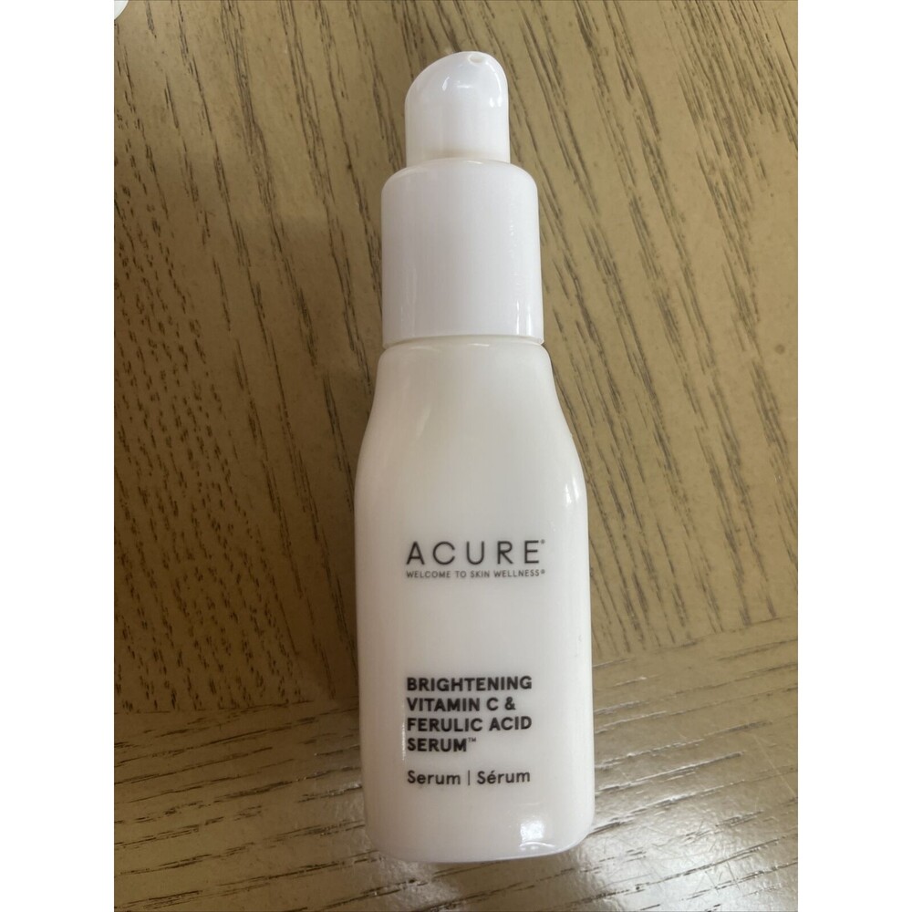 Acure Brightening Vitamin C & Ferulic Acid Oil Free Serum 1 fl oz Liquid